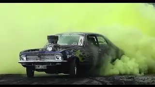 ILURVIT V8 TORANA BURNOUTS AT UBC 7