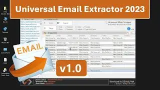 Universal Email Extractor v1.0 | Scrape Emails, Phone Numbers & Social links from Websites