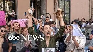 Iran death protests, beached whales, Hurricane Fiona: World in Photos,&nbsp;Sept. 21.