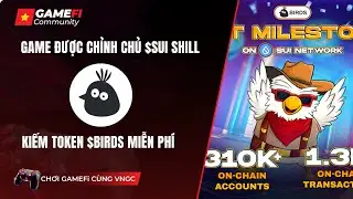 (BIRDS GameFi) Check X nhận Coin $BIRDS tương tự DOGS - Game được SUI NetWork Shill