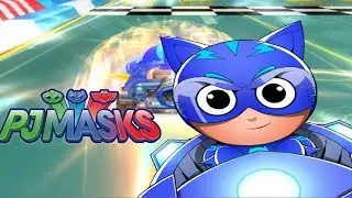 PJ Masks Superheroes Transform Racing Car - Play Android App For Kids Part 1