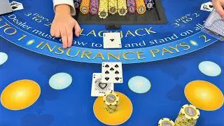 SUPER INTENSE BLACKJACK BETS & LUCKY 30:1 PERFECT PAIR BONUS WIN IN SUPER HIGH LIMIT ROOM SESSION!