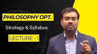 IAS/PCS :  Philosophy Opt.-Strategy & Syllabus By Madhav Jha Sir | Mimansa ias