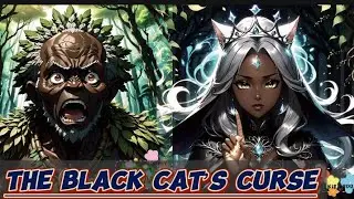 The Black Cat&rsquo;s Curse|African Folk Tale - Anime Tales Go