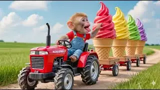 Monkey NaNa&rsquo;s Ice Cream Selling Day Erupts into Chaos &mdash; His Clever Fix Leaves Everyone Shocked! 😱🍦🔥