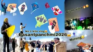 Basant Panchmi 2026 💔 Kharab Ho Gayi 😔 | No DJ No Light❌Full Day Rain😣Mood Off😔Patangbazzi vlogs😍🔥