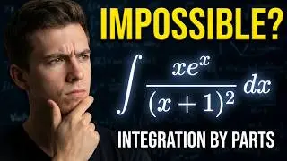 how to integrate (x e^x)/(x+1)^2⚡integration by parts (x e^x)/(x+1)^2