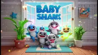 Baby Shark | Swimming In The Fish | Cartoon Nursery Kid's Song's