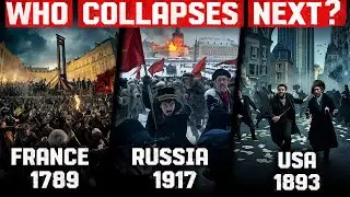 The 6-Stage Collapse Pattern: FRANCE 1789, RUSSIA 1917, USA 1893... 2026 Is At Stage Four