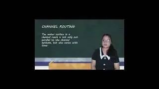 STUDENT 22 -  FLOW ROUTING TECHNIQUES(HYDROLOGICAL ROUTING)
