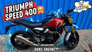 TRIUMPH SPEED 400🔥2.77 LAKHS🤑BETTER THAN DOMINAR 400??