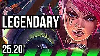 VI vs SYLAS (JGL) | Legendary | EUW Master | 25.20