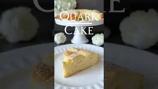 Quark Cake Recipe 🤍 (in the Description) #cake #recipe