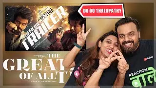 The GOAT Trailer Reaction By Mumbaikars #thalapathyvijay #theGOAT