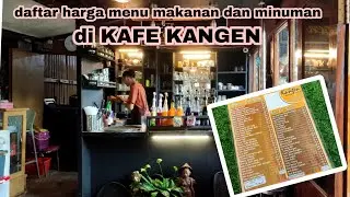 KAFE KANGEN NONGKOJAJAR || DAFTAR HARGA MENU MAKANAN