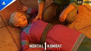 Мадам притворяется, что умирает 😱 Но это розыгрыш! | Mortal Kombat 1: История | Геймплей в 4K Ful...