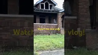 Detroit Michigan #travel #abandoned #haunted #vlog #realestate #detroit #exploredetroit #7mile