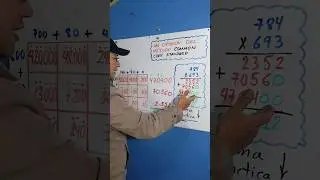 OPINI&Oacute;N DE COMO USAR EL COMMON CORE Y ALGORITMO TRADICIONAL EN LA MULTIPLICACI&Oacute;N. #shorts #escuela