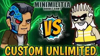  live custom 1 bi  1 mini militia || new update || hack and trick  #Prajapatigaming_04 #gaming || 
