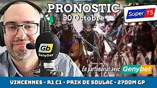 🔴 Pronostic Quint&eacute; / Super Top5 Jeudi 30 Octobre 2025. Vincennes 🔴 Prix de Soulac