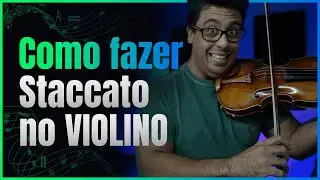 STACCATO - Como Fazer ? Exercício de Staccato