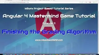 Angular 2/4 Project based tutorial,  Episode 11 part 1