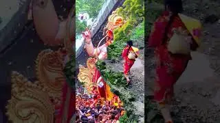 Jai Ganesh Utsav!#ekmotahathighumechala #hindisong #shortvideo