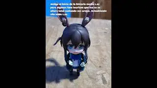 #amiya si est&aacute; medio enana XD #arknights #arknightsespa&ntilde;ol #arknightsmemes #blaze #nendoroid