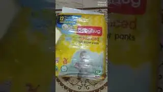 Firstcry unboxing Babyhug Diapers Got Free Hair Lep