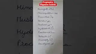 Progressive Shorthand Magazine Outlines # SSC# Stenographer # Ex-21# Jan 2026#Viral# Ytshorts