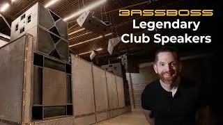 Legendary Club Speakers, Powered by BASSBOSS