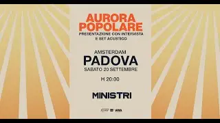 Ministri: Spaventi (live @ Amsterdam, Padova, 20/09/2025)
