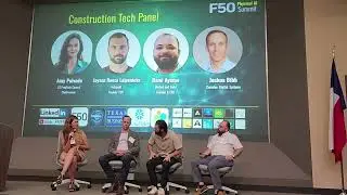 Construction Tech Panel: Amy Polvado, Jayson Reese, Rami Ayasso, Joshua,