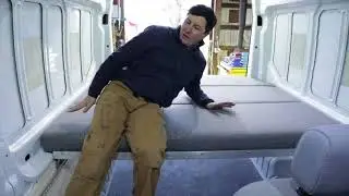 How To Build A Removable Van Bed