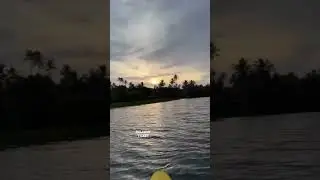 Kayaking 🚣&zwj;♀️ Actress Aneena ❤️ #uppummulakum #aneena #beautiful #actress #kayaking #balconyticket