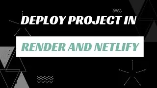 Host Frontend on Netlify & Backend on Render Free and step by step | Full Stack Deployment Tutorial