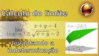 (p.222 Ex18) Cálculo de limite de função de duas variáveis levantando a indeterminação