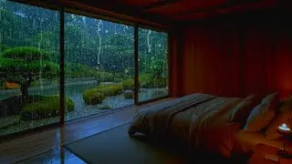 No Ads Rain Sounds for Sleeping - ASMR Rain and Thunder Sounds For Sleeping, Relaxing#1k