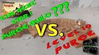 Best Anti-Purge Base? BUT With Tier 1 Materials VS. LVL 10 Purge - Survival - Conan Exiles - Ch4