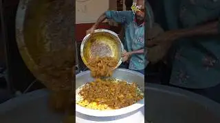Brahmapur Famous New Biryani Ki Chicken Dum Biryani Bulk Making Rs. 150/- Only #odishafood #shorts