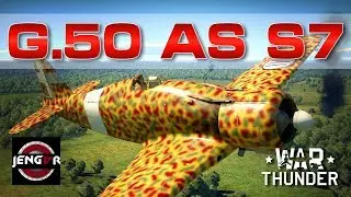 War Thunder Realistic: G.50 AS serie 7 [Tough Little Bugger!]