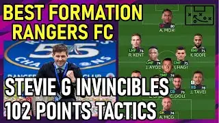 Лучшая формация PES2021 | RANGERS FC | Тактика &laquo;Непобедимые&raquo; Стивена Джеррарда (102 очка)