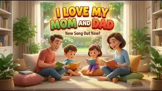 I Love My Mom And Dad - Cartoon Song - Kids Music - Nhạc Thiếu Nhi Tiếng Anh