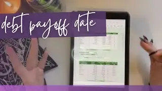 Calculating my Debt Free Date | Debt Snowball 💸📉