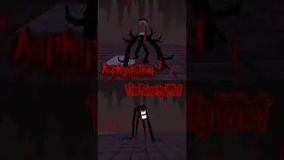 The Bloody Mist VS Asphyxiation #minecraft #horror #addon #майнкрафт #хоррор #моды #шортс #shorts
