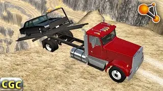 BeamNG Drive Extreme Towing (Fails)