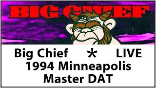 Big Chief band Live 1994 Minneapolis Concert Performance Original Recording of Platinum Jive Tour