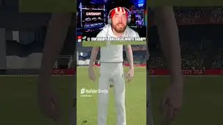 WHAT HAPPENED HERE... #cricket #cricket24 #realcricket #wicket #australia #gwsharpy