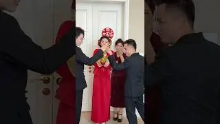 A unique wedding cute #wedding #bridemaid #dress #couple #makeup #beauty #braidal #love #shortvideo