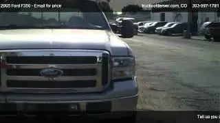 2005 Ford F350 Lariat 4X4 DIESEL DUALLY - for sale in DENVER, CO 80110